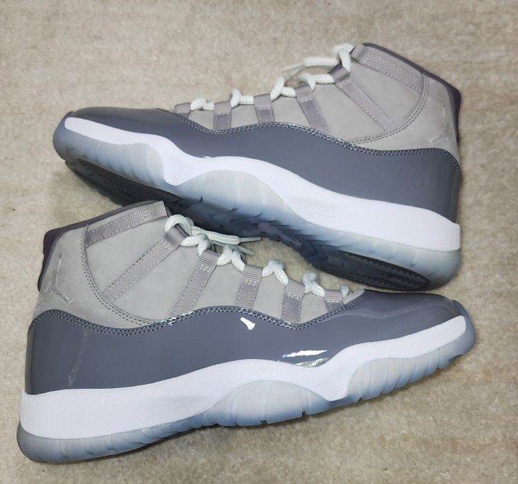 Cool Grey Jordan 11 Size 9.5