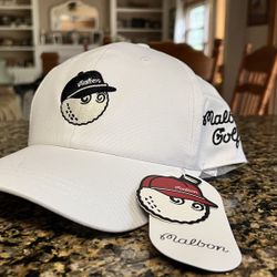 Malbon Golf Buckets Hat - White