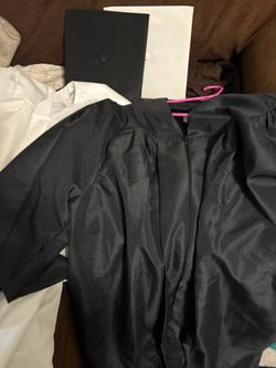 Halloween graduation cap/gown