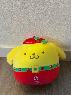 Squishmallows Sanrio Pompompurin Hello Kitty Christmas 9" Soft Plush New