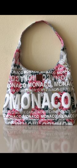 ROBIN RUTH Shoulder Bag Monaco Canvas Zipper