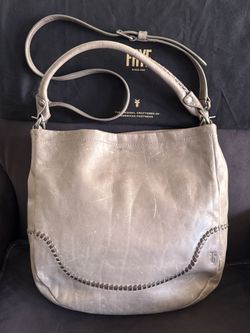 Frye Melissa Whipstitch Hobo Color Ice 