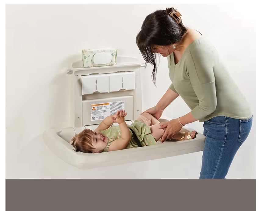 Rubbermaid Baby Changing Wall Mount Table