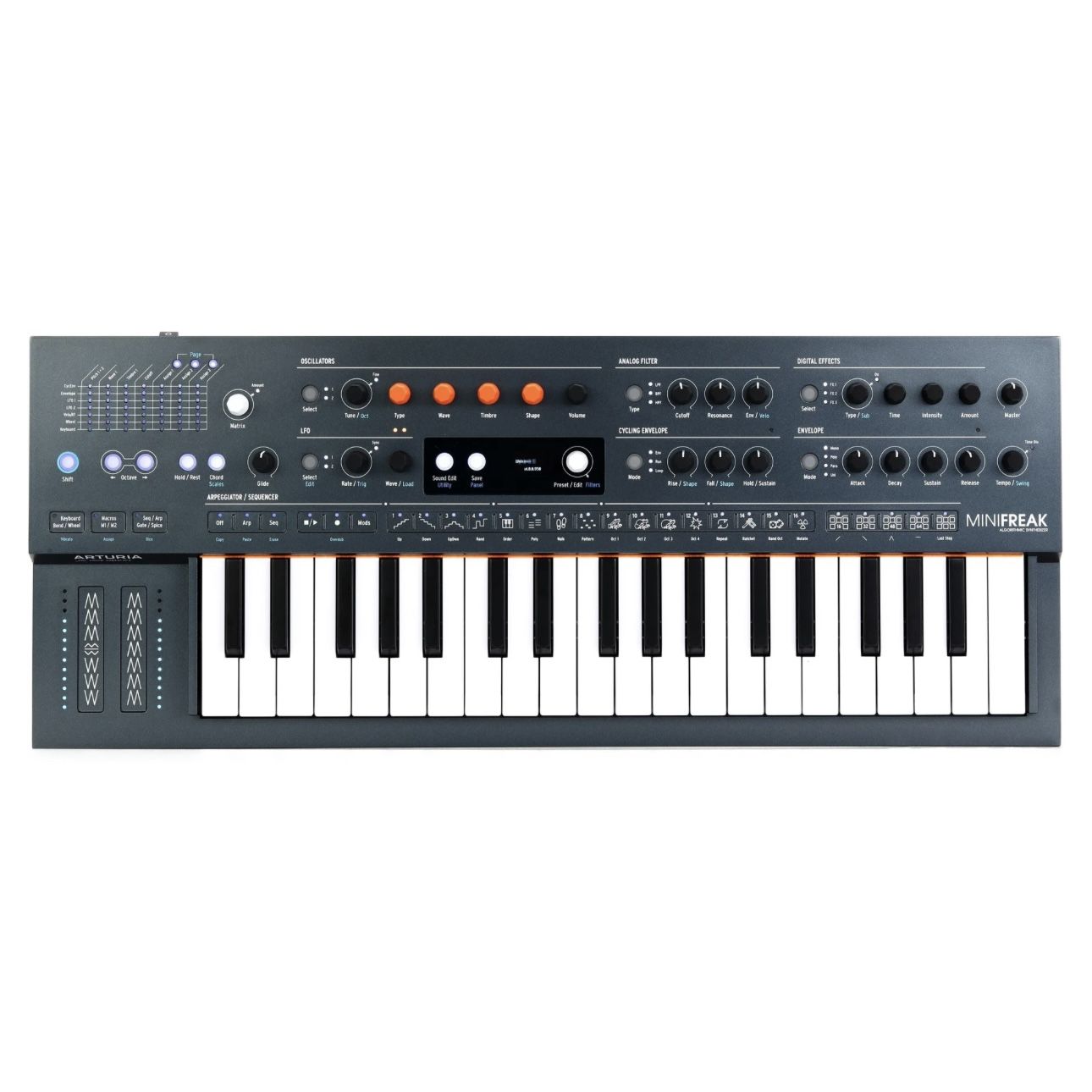 Arturia MiniFreak 37-key Hybrid Synthesizer