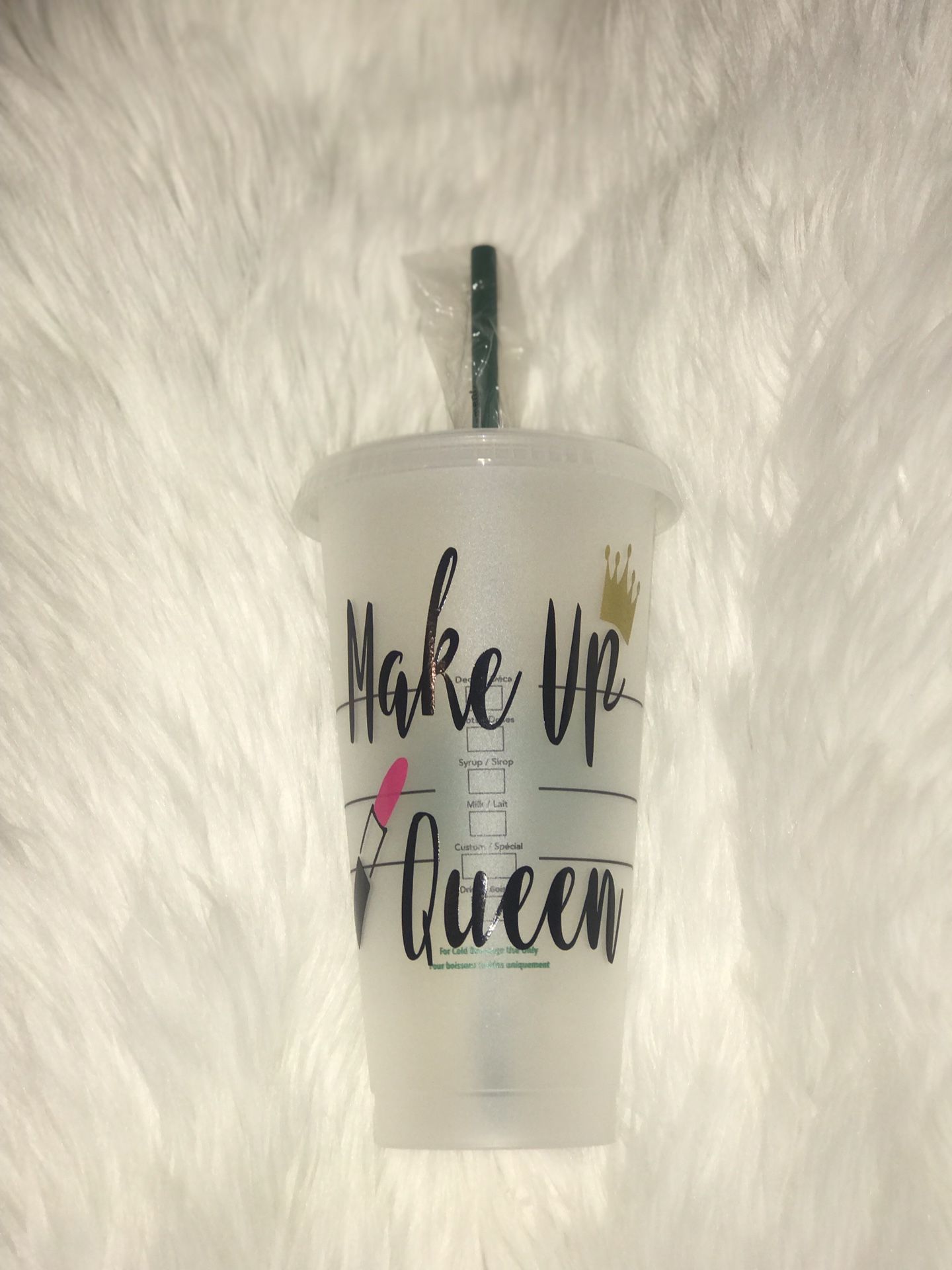 Make up queen Starbucks cup