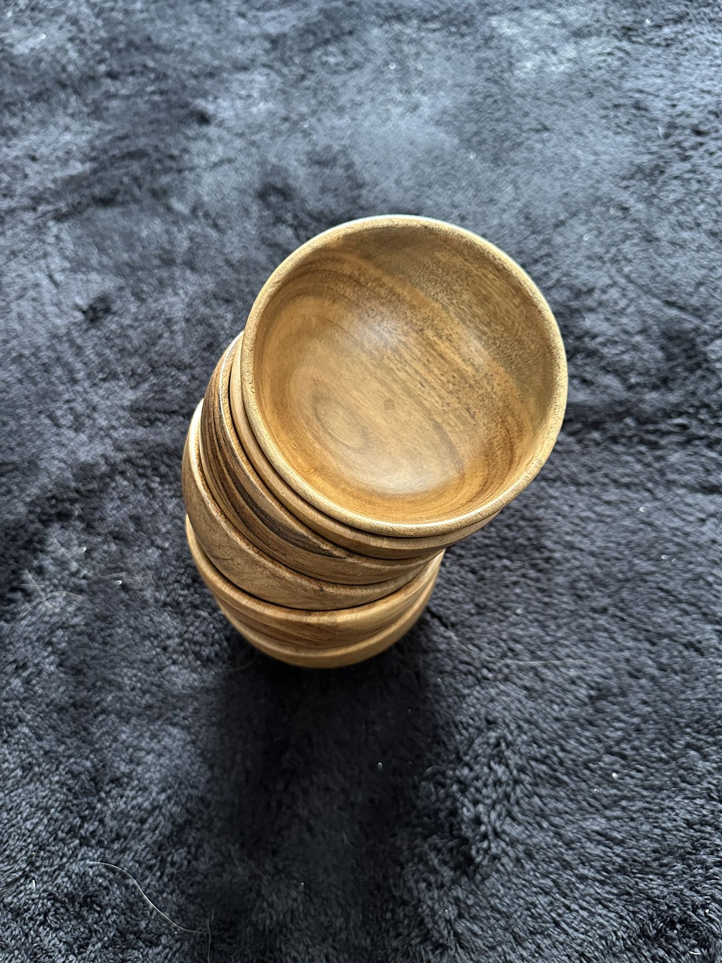 Mini Wooden Bowls