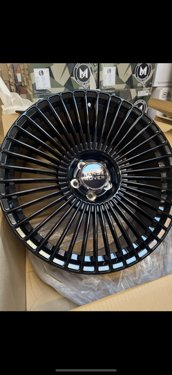 Range Rover 24” new monsory Styie rims tires set with spinning caps