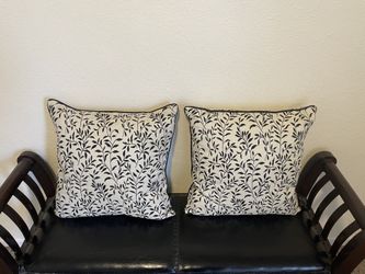 Off White & Black Pillows