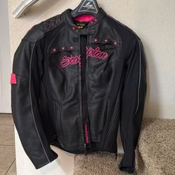 Full Leather Scorpion Women’s Motorcycle Jacket 