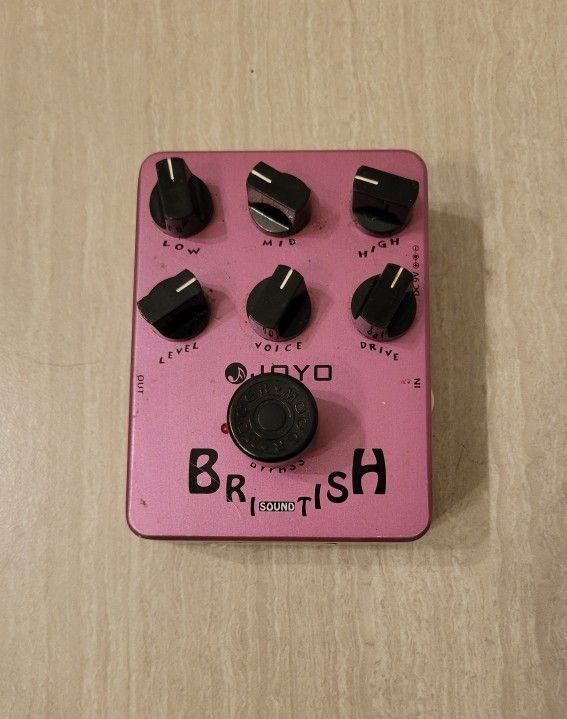 JOYO JF-16 British Sound Guitar Effect Pedal Amp Simulator Fully Working Cash Or Trade