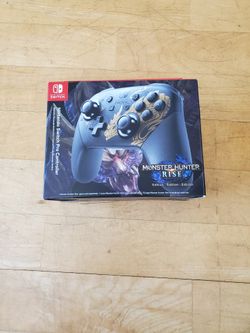 Monster Hunter Rise Nintendo Switch Pro Controller 
