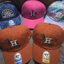 Houston Astros youth/kids adjustable hats $15 each
