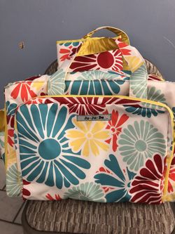 Jujube “Be Prepared “ Flower Power print