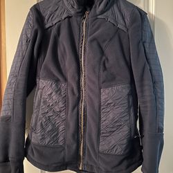 Lululemon Fleece Zip-up Hoodie Blue