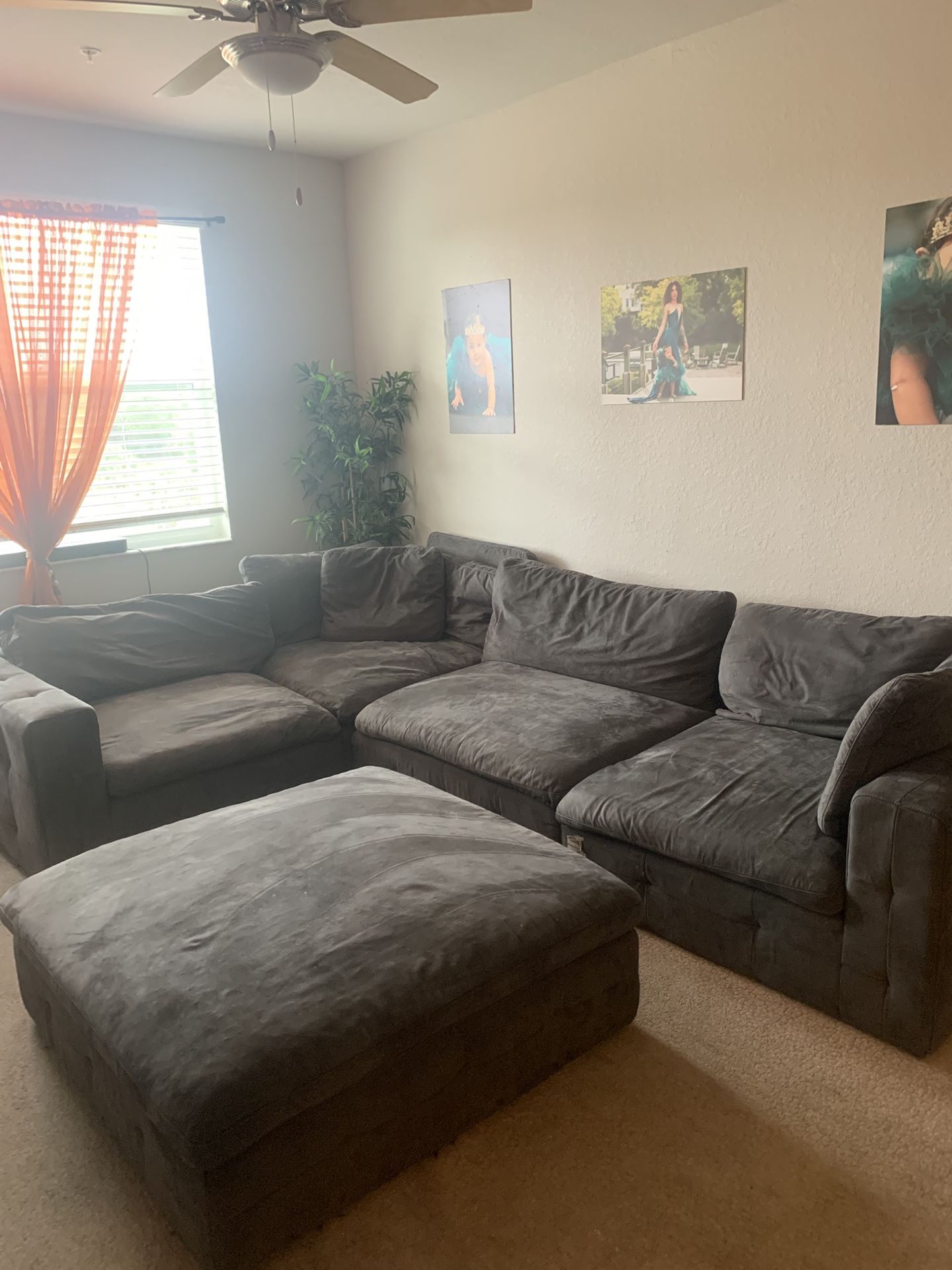 Grey movie Theater Couches