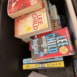 Lee Childs  Jack Reacher Books. 
