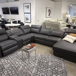 Leather Couches/Easy Clean/All Sizes - Credit Not Required - Same Day Delivery 🚚