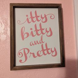 Girls Room Sign Decor