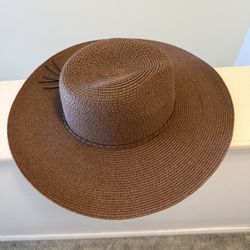 Brown Sun Hat