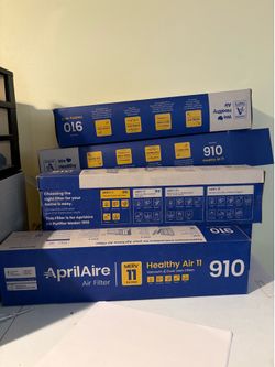 7 April Aire 910 filter Merv 11 - new open box