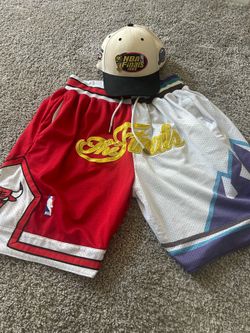 NBA Finals shorts W/matching hat