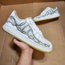 Size 11.5 - Nike Air Force 1 QS Low Skeleton