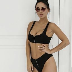 New Two Piece SHEIN Zipper Set 