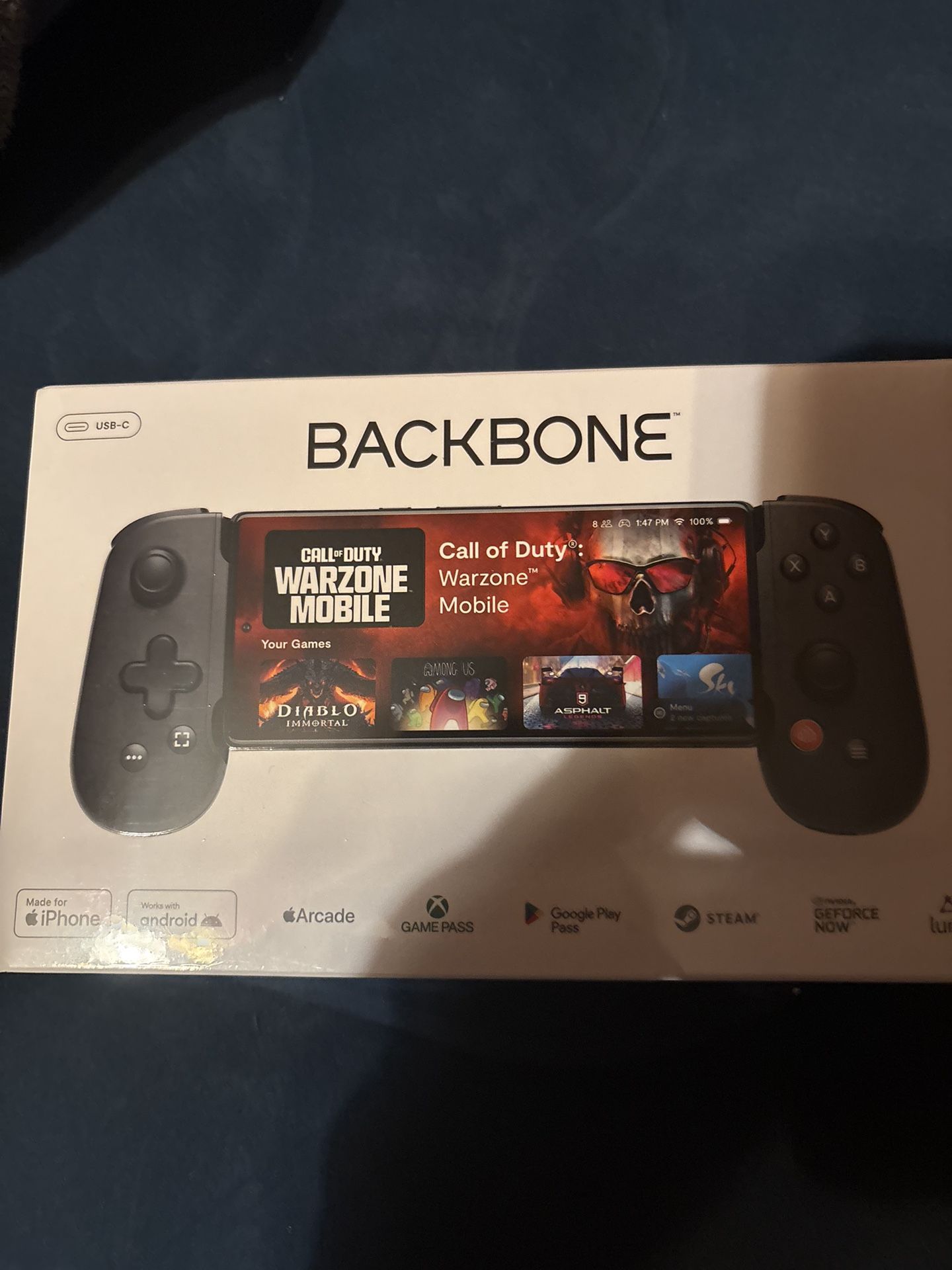 🎮 FOR SALE: Backbone One (USB-C) 2nd Gen Mobile Gaming Controller - Black 🎮