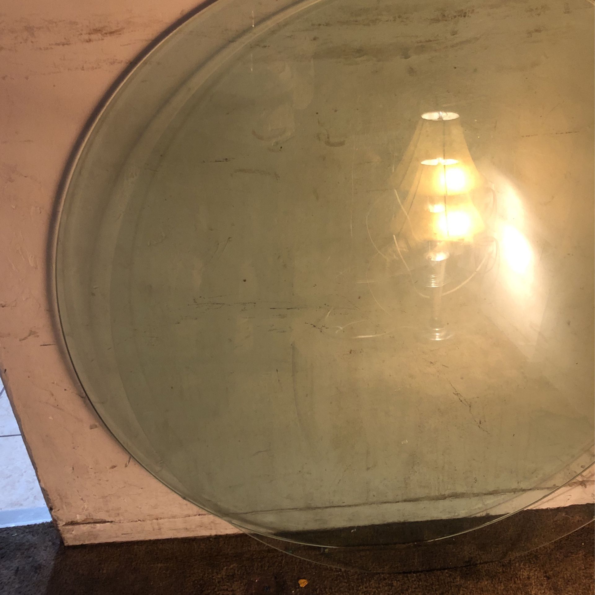 Beveled Table Top Glass