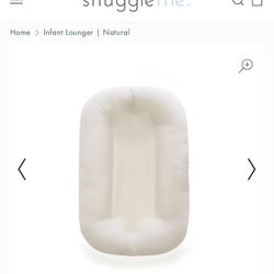 Snuggle me Infant Lounger | Natural 