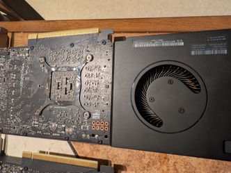 Two RTX A4000 16gb GDDR6 ECC 4xhmdi 750 each