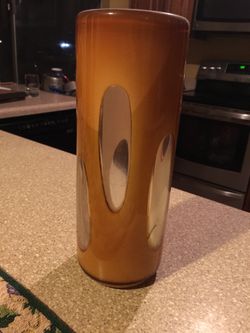 Brown vase