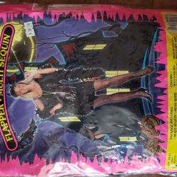 Flapper multi sequin dress sz large new Halloween