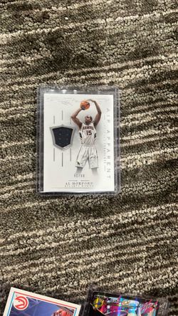 Al Horford Card With Game Worn Jersey