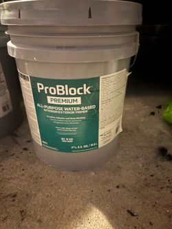 ProBlock Premium Interior/Exterior Primer 5 Gallon