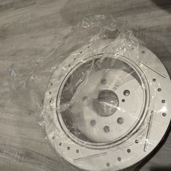 Brand New Rear Brake Discs Rotors For 2006 To 2012 Model Lexus IS 250 Drilled & Slotted
