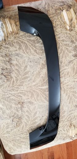 2018 civic hatchback wing black