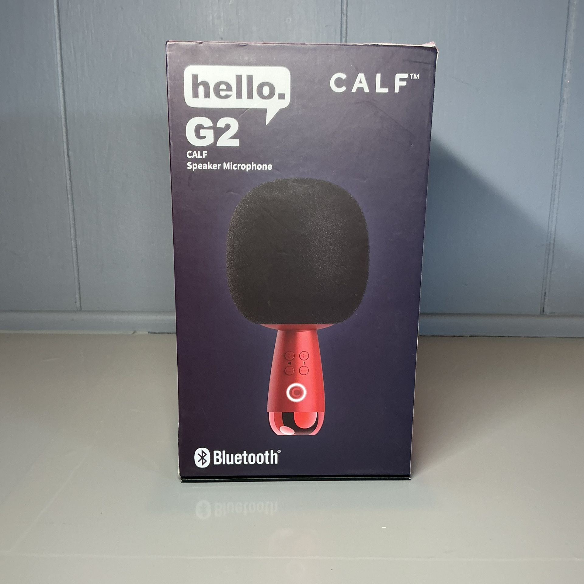 New Hello G2 Calf Speaker Microphone Bluetooth Fluffy Version.