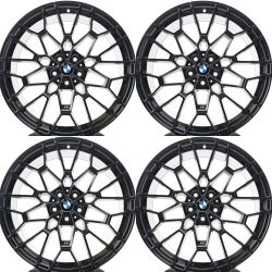 20" Staggered BMW 3-4-5-6-7-Series Wheels Rims Set of 4 20x8.5 20X9.5 5x112 827M