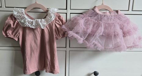 Baby Girl T-Shirt and TUTU Skirt