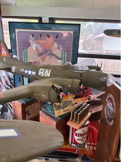 B-17 model for display 45 inch wingspan