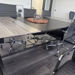 Office Furniture - Chairs, Conference Table, Station, Reception Desk