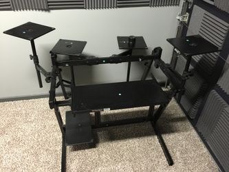 OnStage Stand 2-Tier Metal Workstation