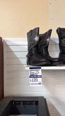 Harley Davidson boots size 13
