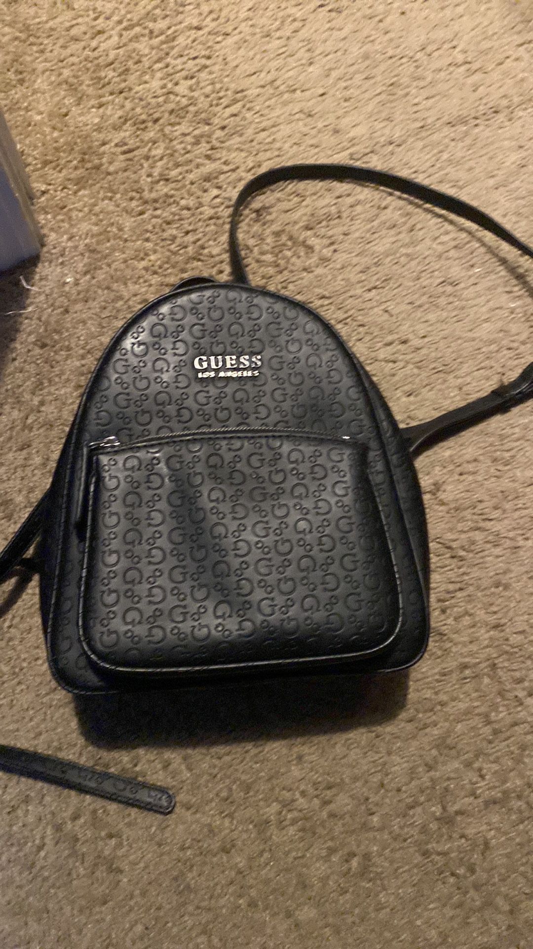 Guess Black Mini Bookbag