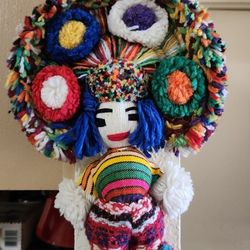 Colorful Yarn Doll