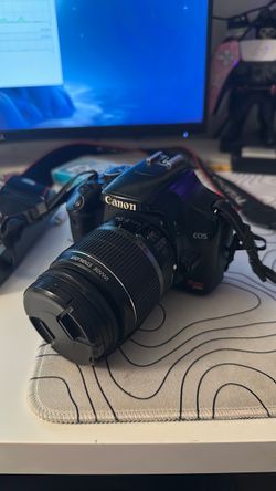 Canon EOS DSLR Camera with Lens