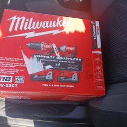 Milwaukee M18 Compact Brushless 2 Tool Combo Kit