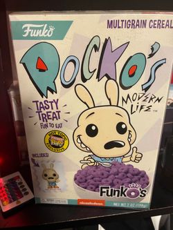 Rocko’s modern life 2019 funko pop cereal box