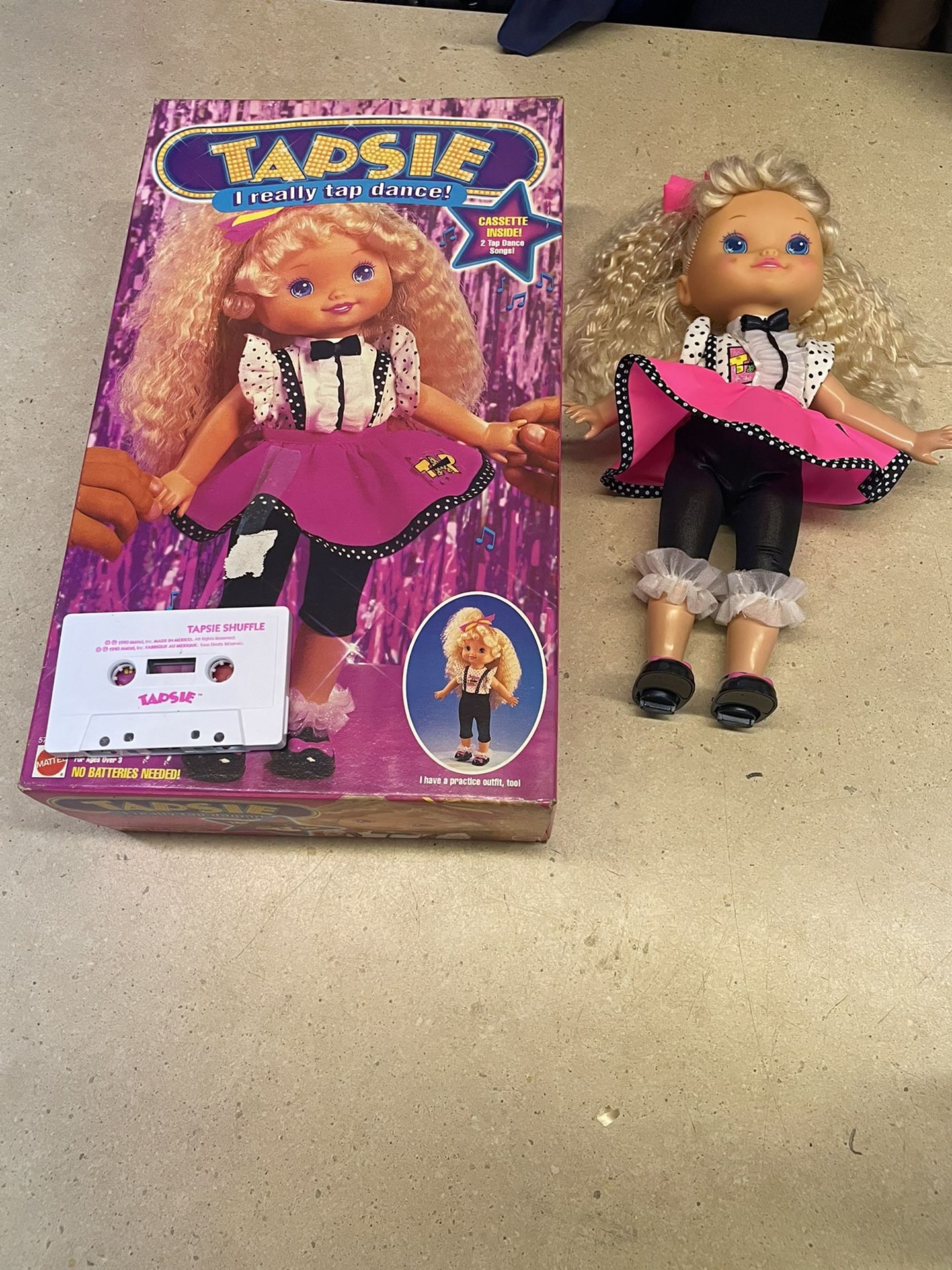 Vintage 1990 Tapsie Doll